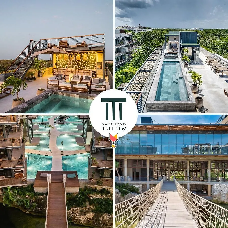 Divine 1Br Ph Tulum W Private Pool, Cenote, Gym Apartment