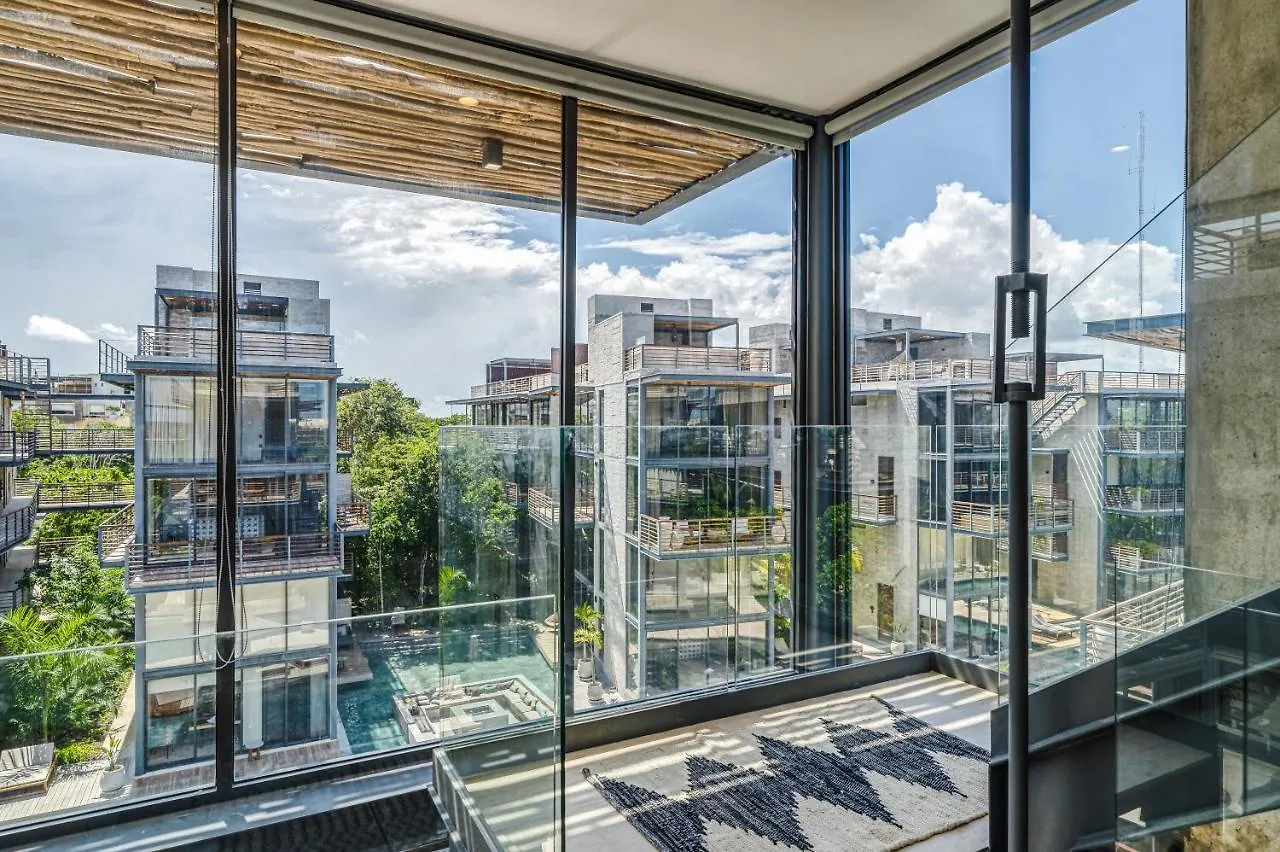 Divine 1Br Ph Tulum W Private Pool, Cenote, Gym Apartment
