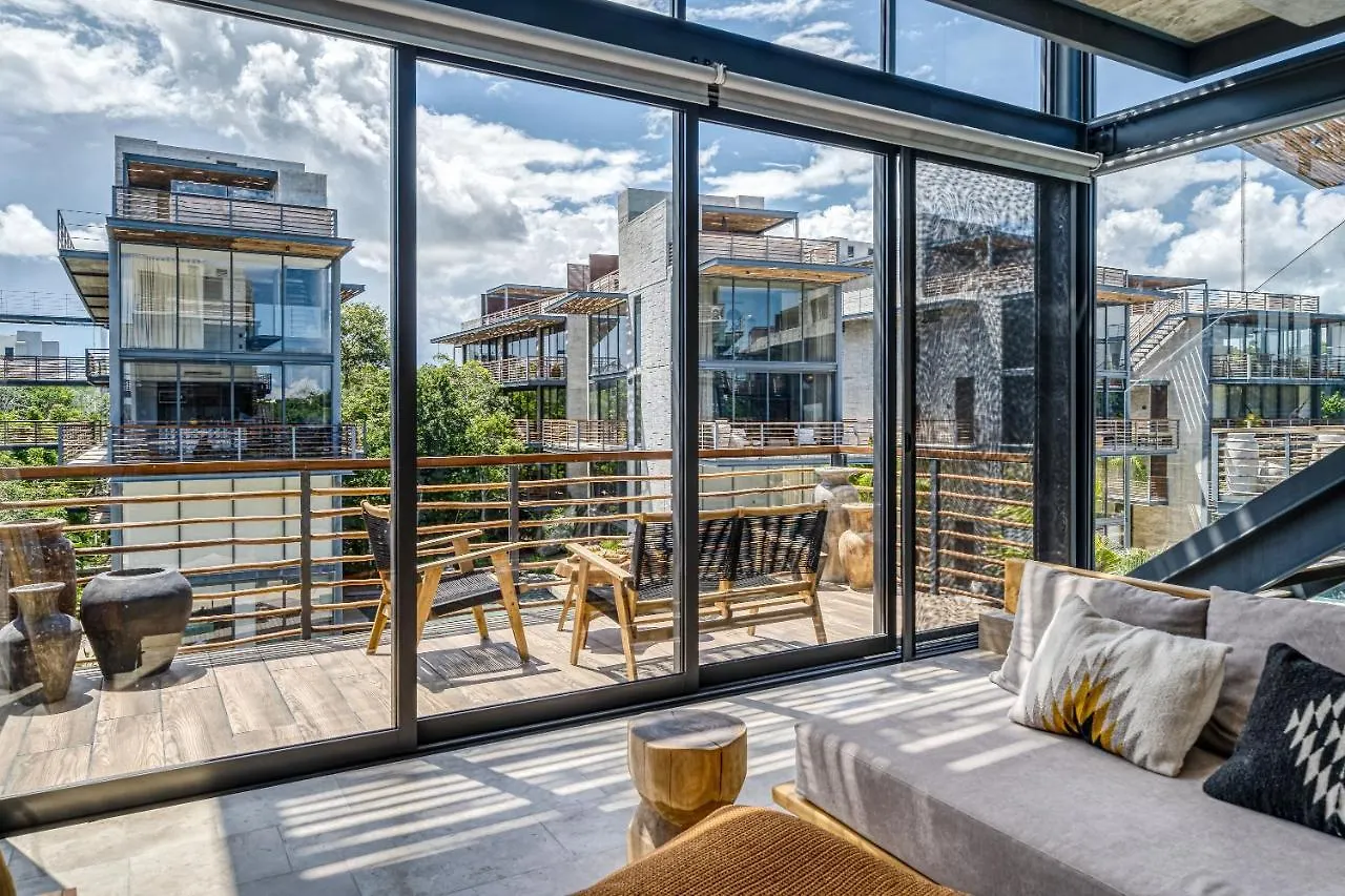 Divine 1Br Ph Tulum W Private Pool, Cenote, Gym Apartment