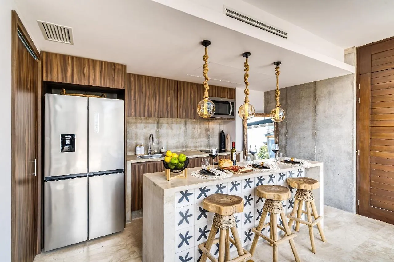 Divine 1Br Ph Tulum W Private Pool, Cenote, Gym Apartment Mexico