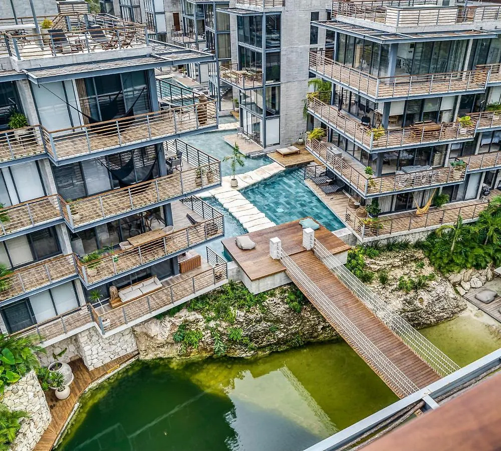 Divine 1Br Ph Tulum W Private Pool, Cenote, Gym Apartment
