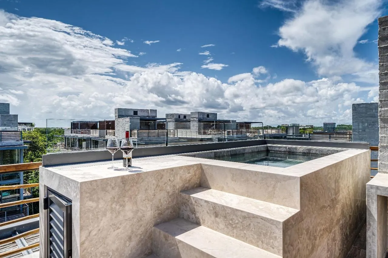 Apartmán Divine 1Br Ph Tulum W Private Pool, Cenote, Gym